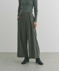 BIANCA / ビアンカ その他パンツ | 【BAILA12月号掲載】【体型カバー】フロントボタンパンツ