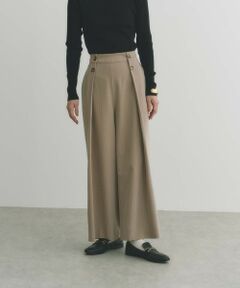 BIANCA / ビアンカ その他パンツ | 【BAILA12月号掲載】【体型カバー】フロントボタンパンツ