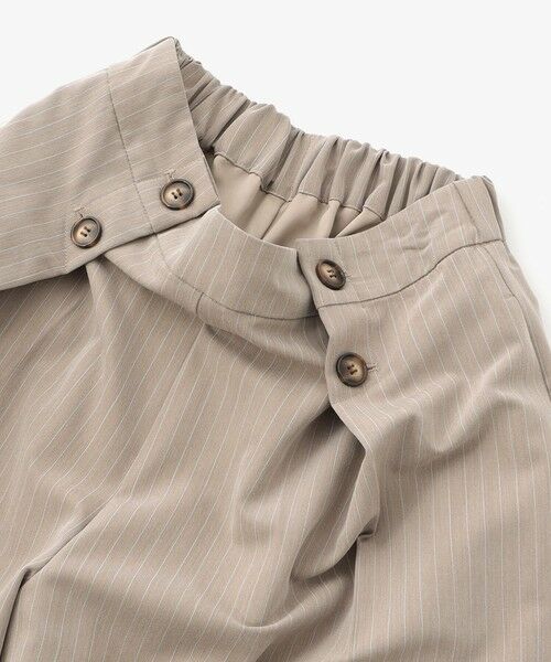 BIANCA / ビアンカ その他パンツ | 【BAILA12月号掲載】【体型カバー】フロントボタンパンツ | 詳細19