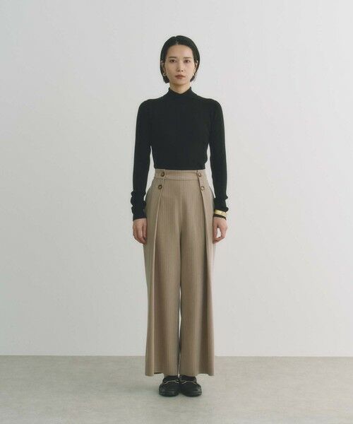 BIANCA / ビアンカ その他パンツ | 【BAILA12月号掲載】【体型カバー】フロントボタンパンツ | 詳細5