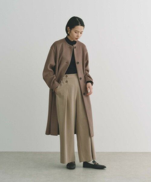 BIANCA / ビアンカ その他パンツ | 【BAILA12月号掲載】【体型カバー】フロントボタンパンツ | 詳細8