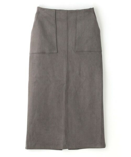 BIANCA / ビアンカ ロング・マキシ丈スカート | 【ON/OFF着回し】スエードライクタイトスカート | 詳細23