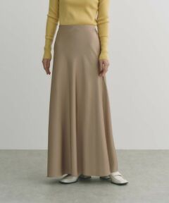 BIANCA / ビアンカ ロング・マキシ丈スカート | 【BAILA12月号掲載】【脚長効果抜群】マーメラインサテンスカート
