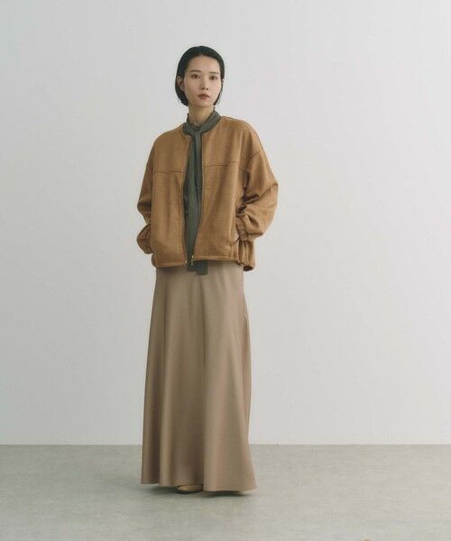 BIANCA / ビアンカ ロング・マキシ丈スカート | 【BAILA12月号掲載】【脚長効果抜群】マーメラインサテンスカート | 詳細9