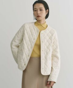 BIANCA / ビアンカ その他アウター | 【トレンドミックス】ベロアキルト　ショートコート