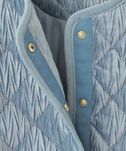 BIANCA / ビアンカ その他アウター | 【トレンドミックス】ベロアキルト　ショートコート | 詳細20