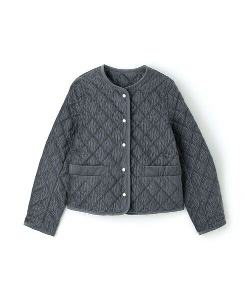 BIANCA / ビアンカ その他アウター | 【トレンドミックス】ベロアキルト　ショートコート | 詳細25