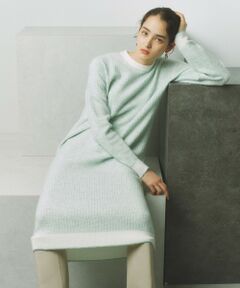 BIANCA / ビアンカ ロング・マキシ丈ワンピース | 【1枚でコーデが完成】ニュアンスカラーニットワンピース