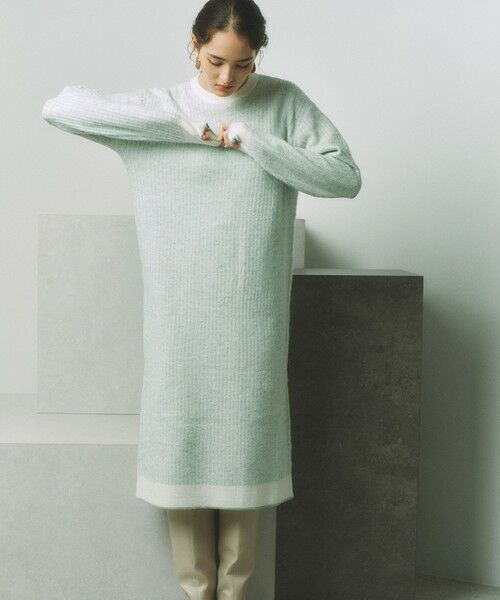 BIANCA / ビアンカ ロング・マキシ丈ワンピース | 【1枚でコーデが完成】ニュアンスカラーニットワンピース | 詳細1