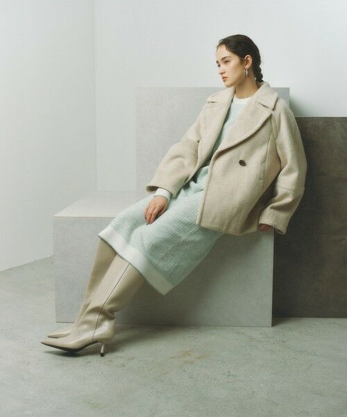 BIANCA / ビアンカ ロング・マキシ丈ワンピース | 【1枚でコーデが完成】ニュアンスカラーニットワンピース | 詳細4