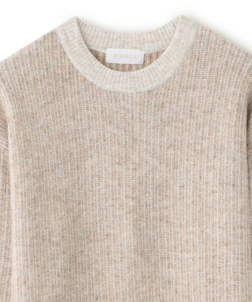 BIANCA / ビアンカ ロング・マキシ丈ワンピース | 【1枚でコーデが完成】ニュアンスカラーニットワンピース | 詳細6