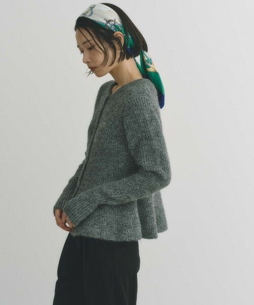 BIANCA / ビアンカ ニット・セーター | 【＠BAILA掲載】【美シルエット】ペプラムデザイン2WAYニットカーデ | 詳細6