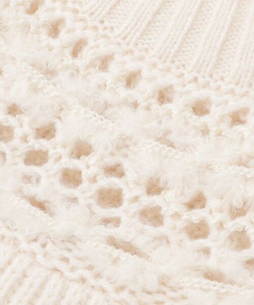 BIANCA / ビアンカ ニット・セーター | 【＠BAILA掲載】【1枚で着映え】クロッシェ風ヨークデザインニット | 詳細11