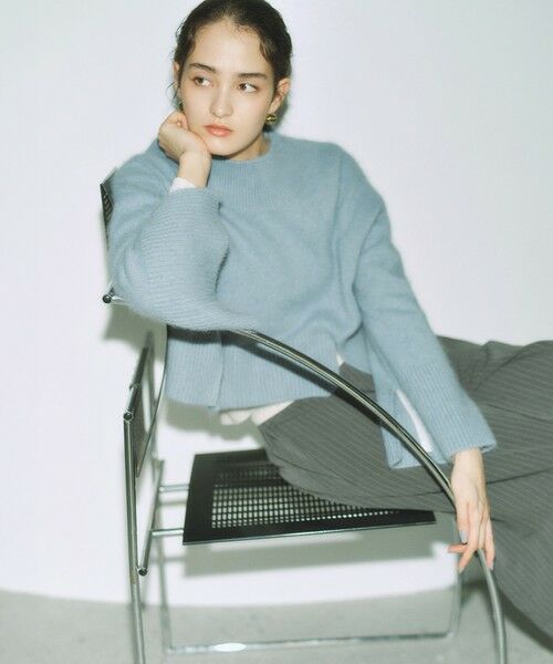 BIANCA / ビアンカ ニット・セーター | 【＠BAILA掲載】【トレンドコーデ】ヘアリーウールニットプルオーバー | 詳細1