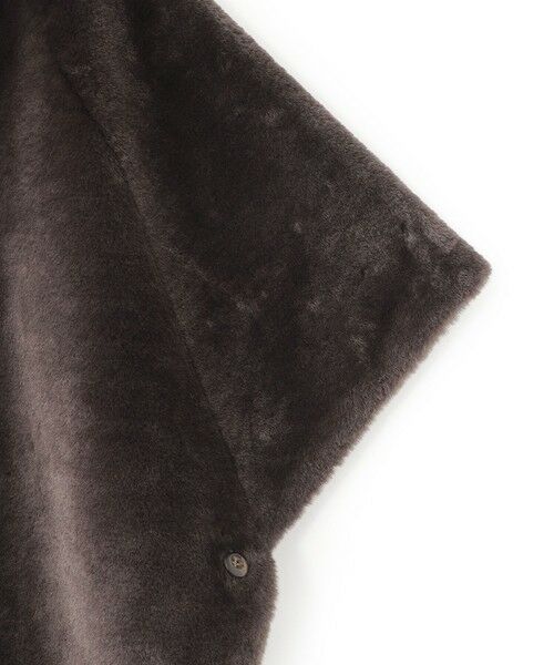 BIANCA / ビアンカ その他アウター | 【2WAYリバーシブル】ショートファーリバーシブルポンチョ | 詳細9