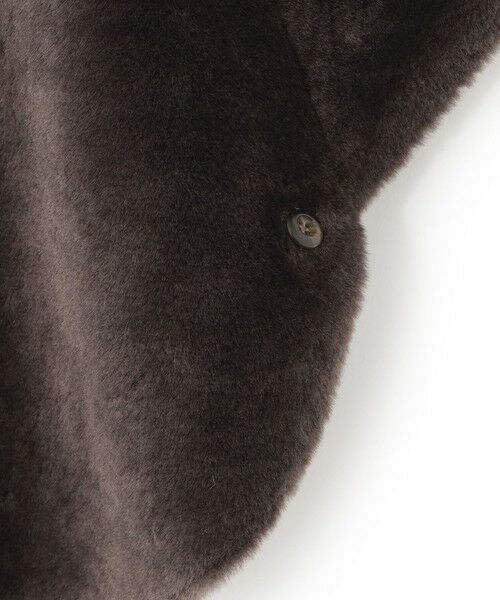 BIANCA / ビアンカ その他アウター | 【2WAYリバーシブル】ショートファーリバーシブルポンチョ | 詳細10