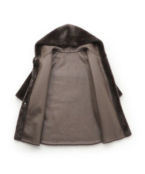 BIANCA / ビアンカ その他アウター | 【2WAYリバーシブル】ショートファーリバーシブルポンチョ | 詳細15