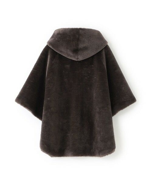 BIANCA / ビアンカ その他アウター | 【2WAYリバーシブル】ショートファーリバーシブルポンチョ | 詳細7