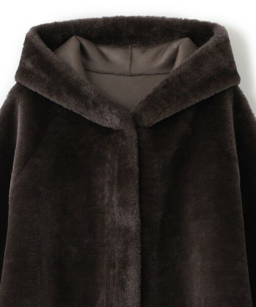 BIANCA / ビアンカ その他アウター | 【2WAYリバーシブル】ショートファーリバーシブルポンチョ | 詳細8