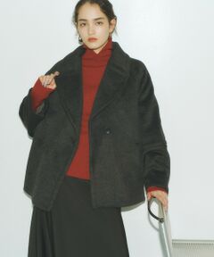 BIANCA / ビアンカ その他アウター | 【ON/OFF着回し】圧縮ニットシャギーコート