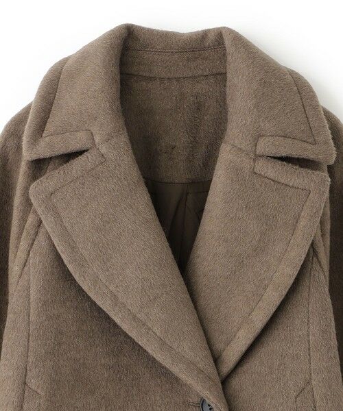 BIANCA / ビアンカ その他アウター | 【ON/OFF着回し】圧縮ニットシャギーコート | 詳細9