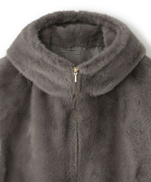 BIANCA / ビアンカ その他アウター | 【トレンドコーデ】中わた入りフーデッドファージレ | 詳細7