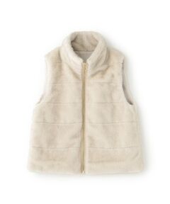 BIANCA / ビアンカ その他アウター | 【着回し力抜群】中わた入りボーダーキルトファージレ