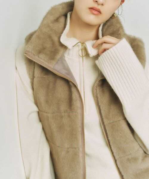 BIANCA / ビアンカ その他アウター | 【着回し力抜群】中わた入りボーダーキルトファージレ | 詳細2