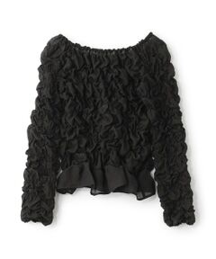 BIANCA / ビアンカ シャツ・ブラウス | 【1枚で着映え】スクエアシャーリングブラウス