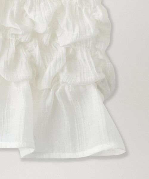 BIANCA / ビアンカ シャツ・ブラウス | 【1枚で着映え】スクエアシャーリングブラウス | 詳細4