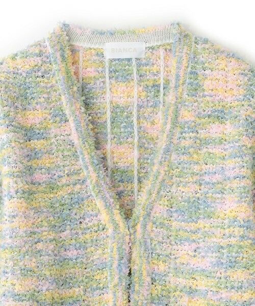 BIANCA / ビアンカ ニット・セーター | 【着映えリュクス】ツイーディーニットカーディガン | 詳細17