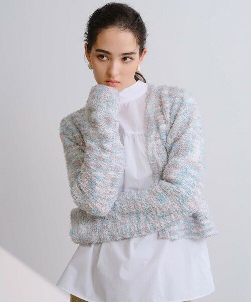 BIANCA / ビアンカ ニット・セーター | 【着映えリュクス】ツイーディーニットカーディガン | 詳細3