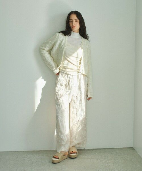 BIANCA / ビアンカ ニット・セーター | 【着映えリュクス】ツイーディーニットカーディガン | 詳細7