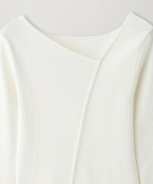 BIANCA / ビアンカ ニット・セーター | 【オールシーズン活躍】アシンメトリー変形Ｖネックプルオーバー | 詳細15