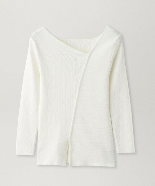 BIANCA / ビアンカ ニット・セーター | 【オールシーズン活躍】アシンメトリー変形Ｖネックプルオーバー | 詳細20
