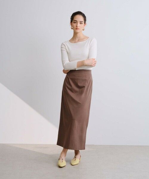 BIANCA / ビアンカ ニット・セーター | 【オールシーズン活躍】アシンメトリー変形Ｖネックプルオーバー | 詳細9