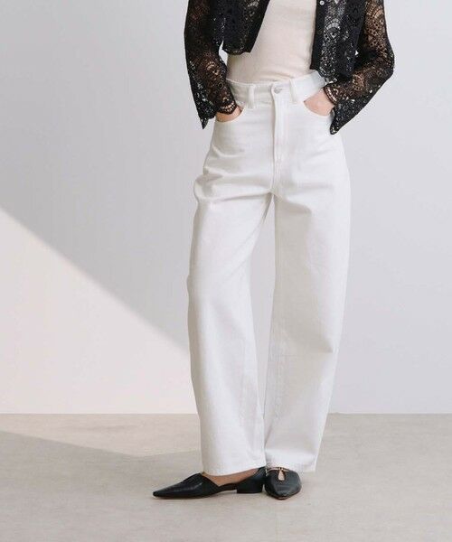 BIANCA / ビアンカ その他パンツ | 【オールシーズン活躍】ワンウォッシュ10ozデニムパンツ（ホワイト1）
