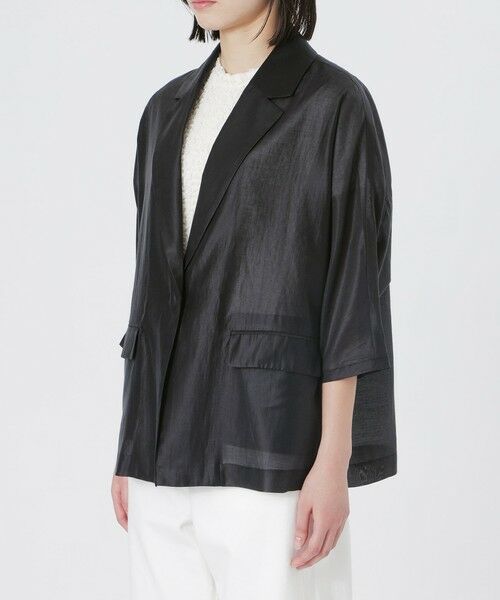 BIANCA / ビアンカ その他アウター | 【ON/OFF着回し】シアードルマンライトジャケット | 詳細5