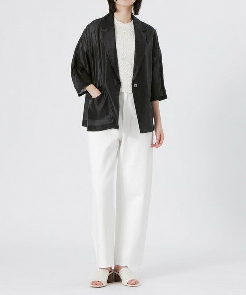 BIANCA / ビアンカ その他アウター | 【ON/OFF着回し】シアードルマンライトジャケット | 詳細1