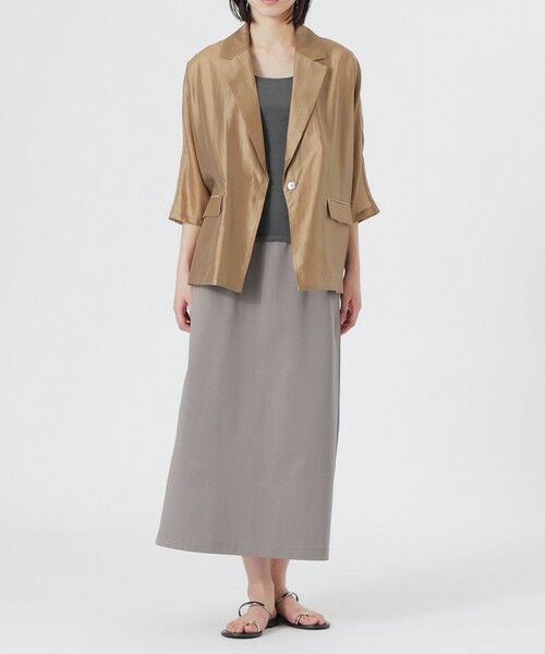 BIANCA / ビアンカ その他アウター | 【ON/OFF着回し】シアードルマンライトジャケット | 詳細2