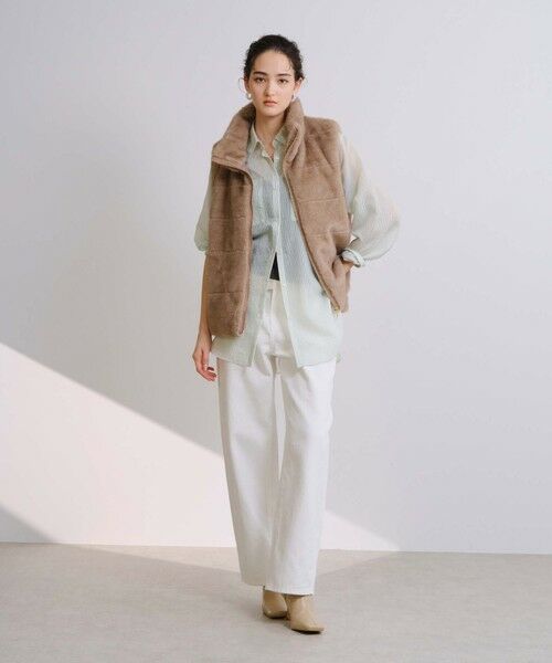 BIANCA / ビアンカ シャツ・ブラウス | 【着映えレイヤード】シアーストライプオーバーシャツ | 詳細7