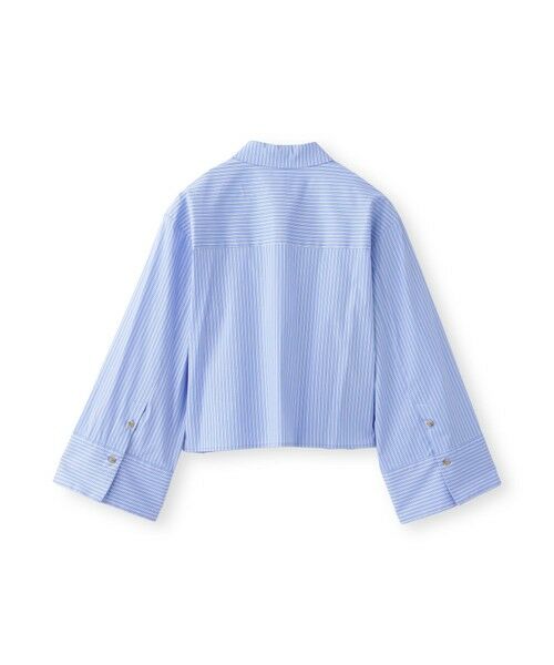 BIANCA / ビアンカ シャツ・ブラウス | 【抜け感スタイル】ワイドスリーブショートシャツ | 詳細1