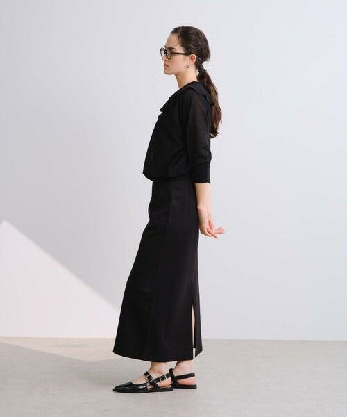 BIANCA / ビアンカ ニット・セーター | 【着映え2WAY】ラッフルカラープルオーバー | 詳細10