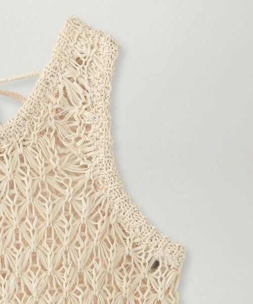 BIANCA / ビアンカ ニット・セーター | 【レイヤードに活躍】ストローヤーンローゲージベスト | 詳細3