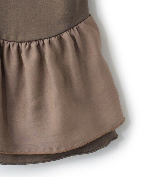 BIANCA / ビアンカ カットソー | 【セットアップ】スムースジャージフリルコンビカットソー | 詳細18