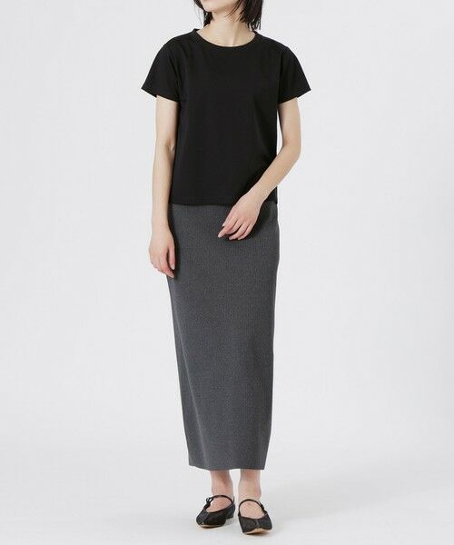 BIANCA / ビアンカ カットソー | 【接触冷感･UV対策】ベーシックロゴ刺しゅうTシャツ | 詳細2