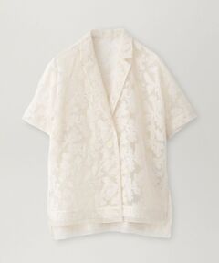 BIANCA / ビアンカ その他アウター | 【着映え効果抜群】クロス刺しゅうレースジャケット