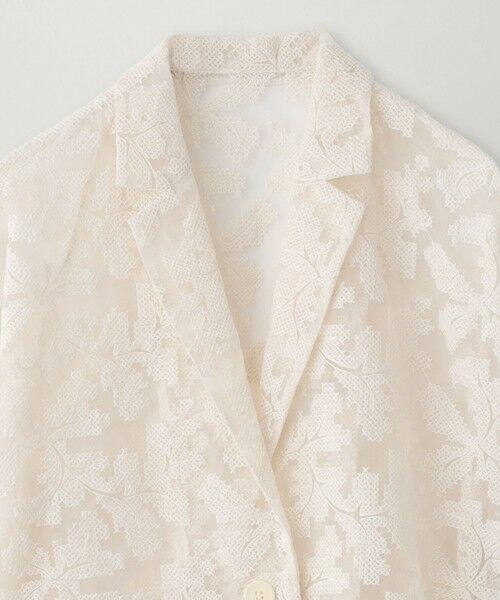 BIANCA / ビアンカ その他アウター | 【着映え効果抜群】クロス刺しゅうレースジャケット | 詳細2