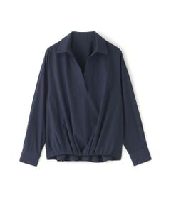 BIANCA / ビアンカ シャツ・ブラウス | 【マルチシーン】ハイカウントブロード スキッパーシャツ