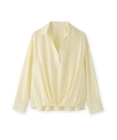 BIANCA / ビアンカ シャツ・ブラウス | 【マルチシーン】ハイカウントブロード スキッパーシャツ